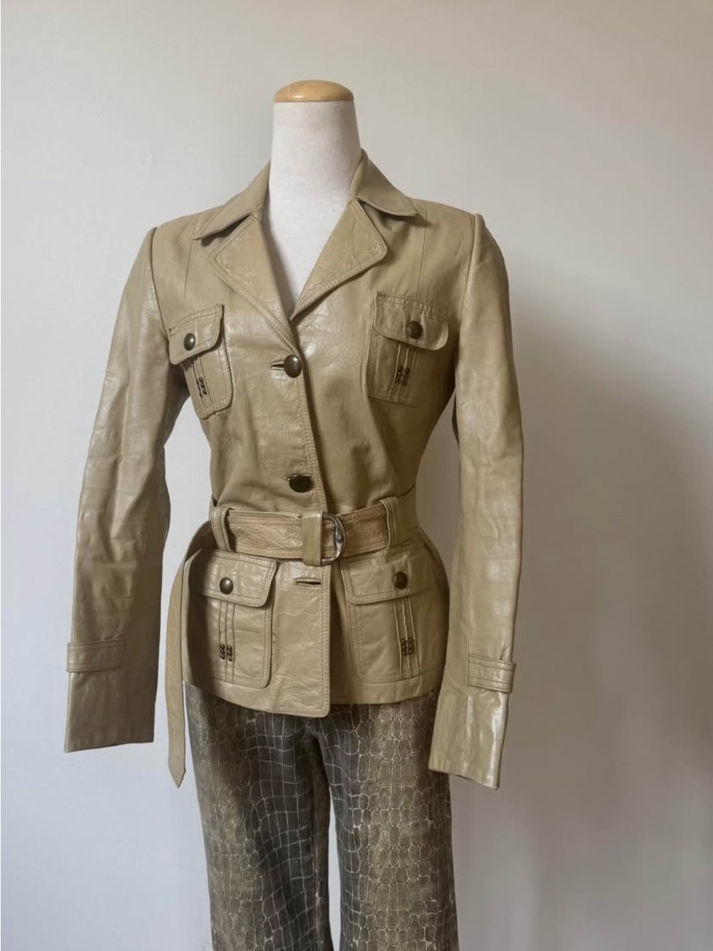 Vintage leather jacket